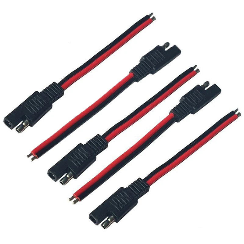 Outdoor Lighting Extension Cable - 5 Chiếc 15CM SAE 2 Pin