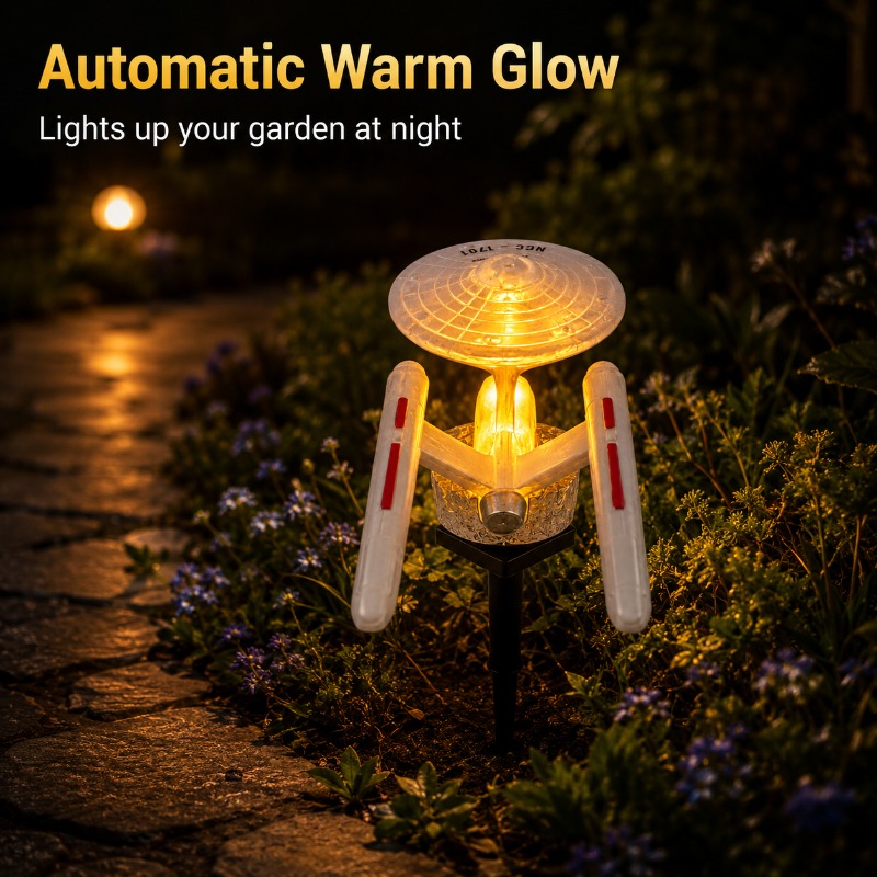 Star Trek USS Enterprise Solar - đánh giá và giá Outdoor Lighting Gazebo