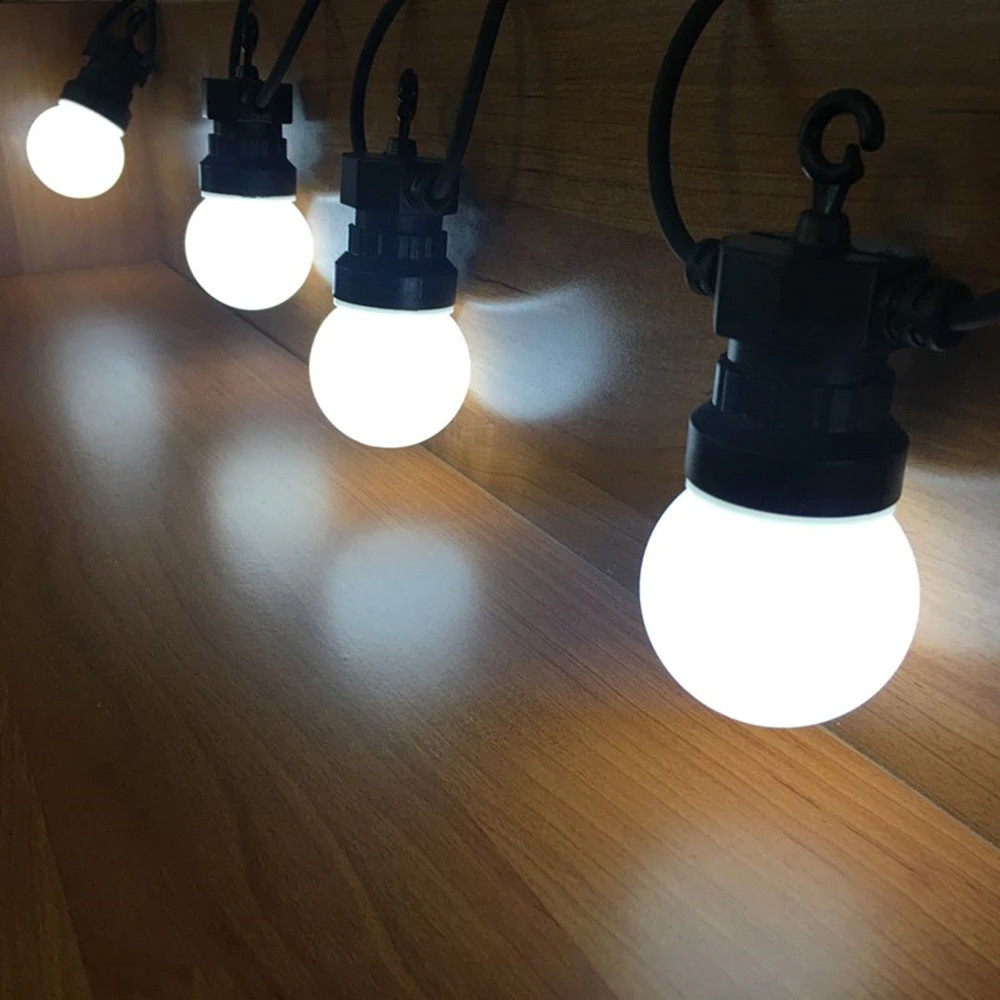 Led Milky White G50 Globe Outd - đánh giá và giá String Light Bistro