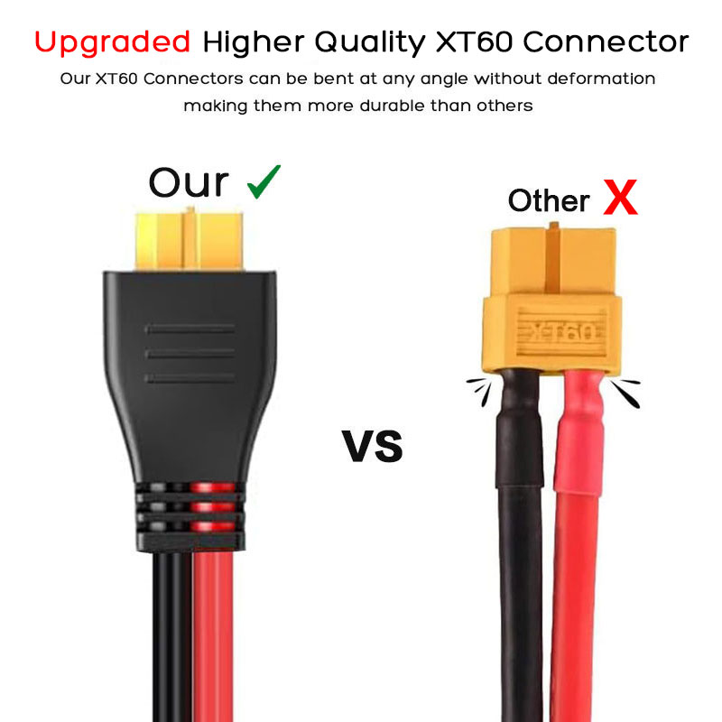 3m 1.5m 12AWG XT60 Female to S - đánh giá và giá Outdoor Lighting Extension Cable