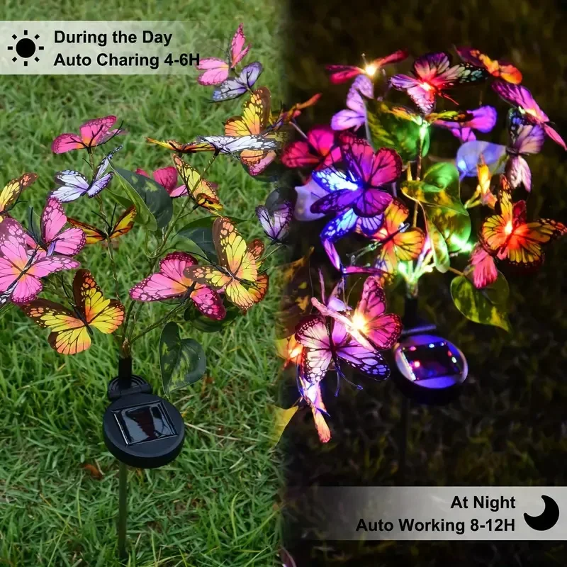 Solar LED Butterfly Garden Lig - đánh giá và giá Outdoor Lighting Manufacturers
