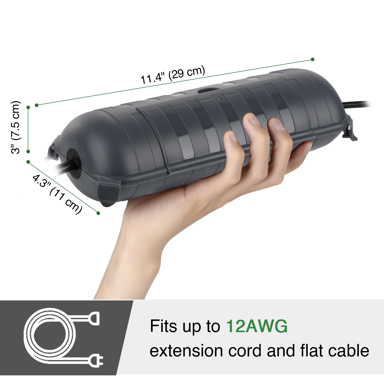 Large Weatherproof Outdoor Ele - đánh giá và giá Outdoor Lighting Extension Cable