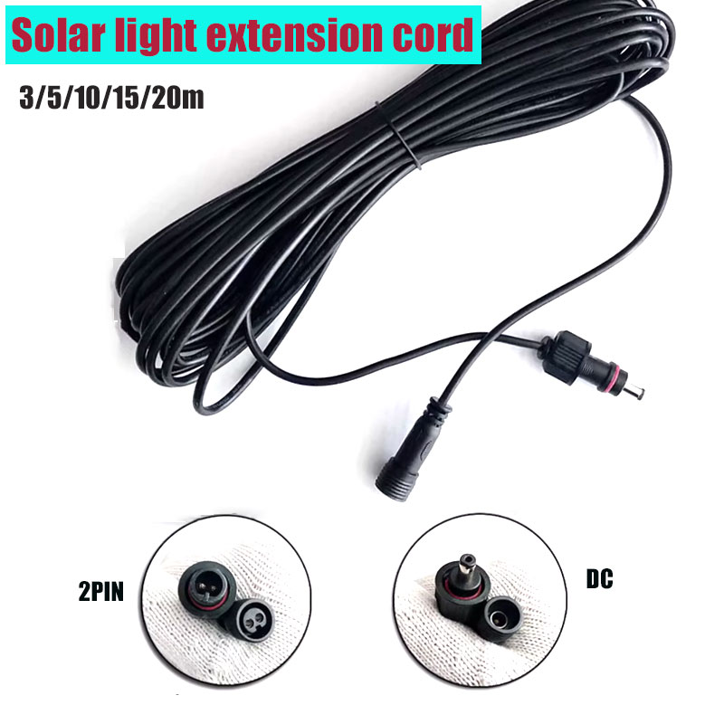 Waterproof Outdoor DC Solar Li - đánh giá và giá Outdoor Lighting Extension Cable