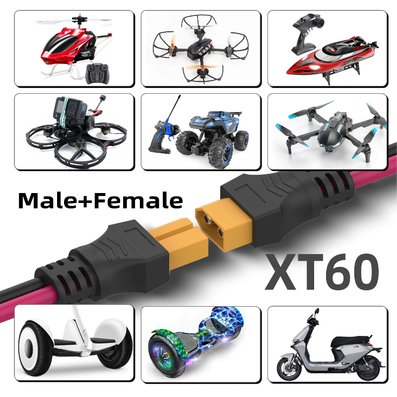 XT60 Extension Cable 12AWG XT6 - đánh giá và giá Outdoor Lighting Extension Cable