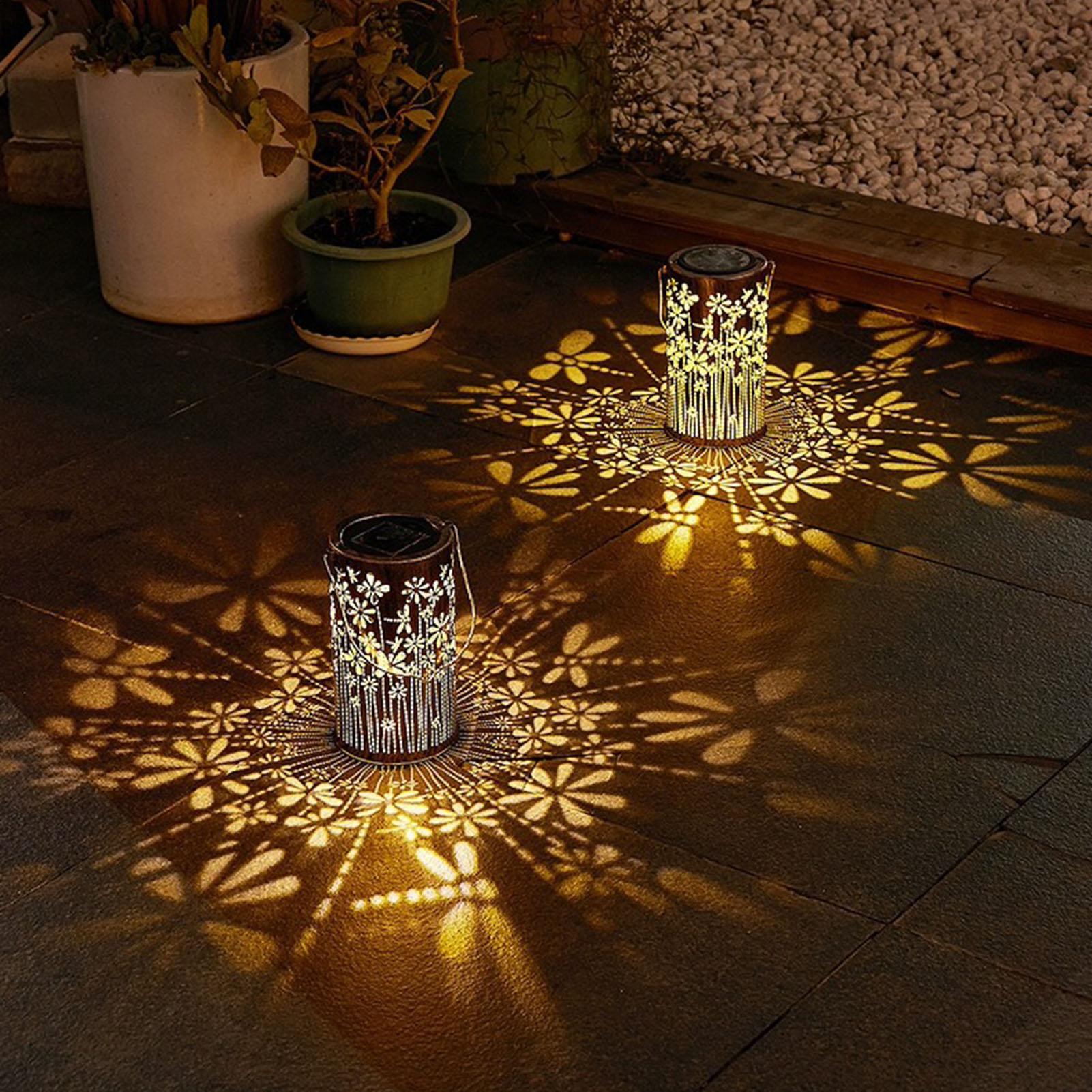 Solar Hangings Lantern Waterpr - đánh giá và giá Outdoor Lighting Yard Decoration