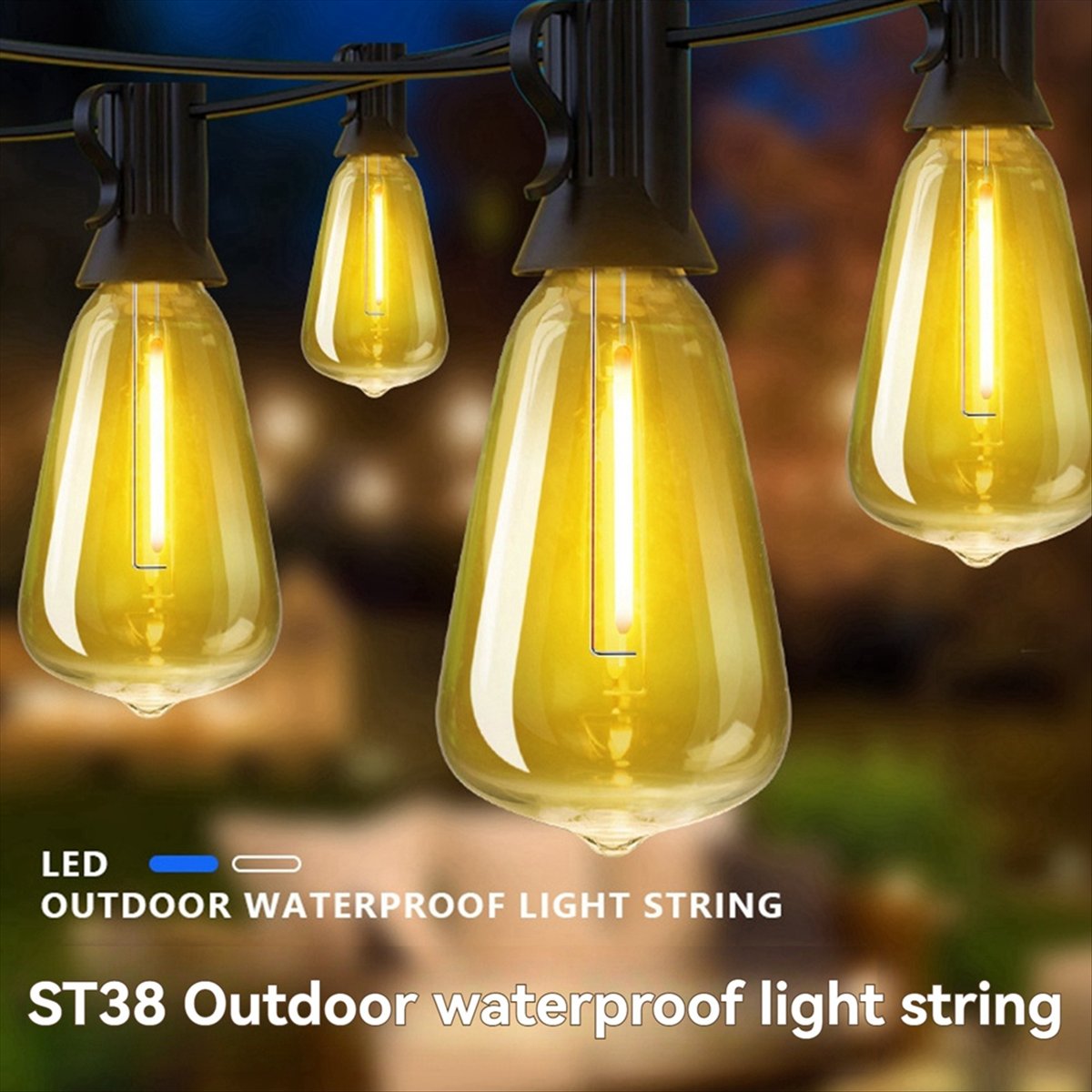 Top ST38 LED Light String Pati - đánh giá và giá String Light Bistro