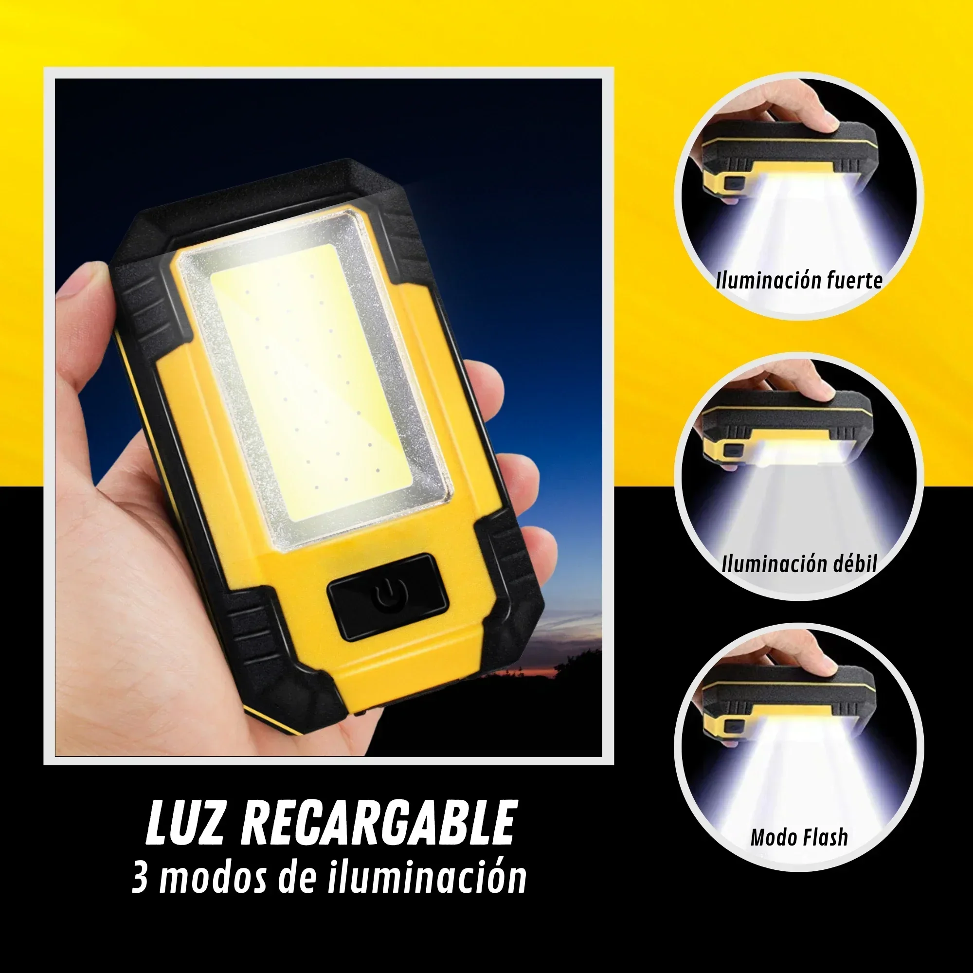 Rechargeable 4000MaH Work Ligh - đánh giá và giá Outdoor Lighting Globes