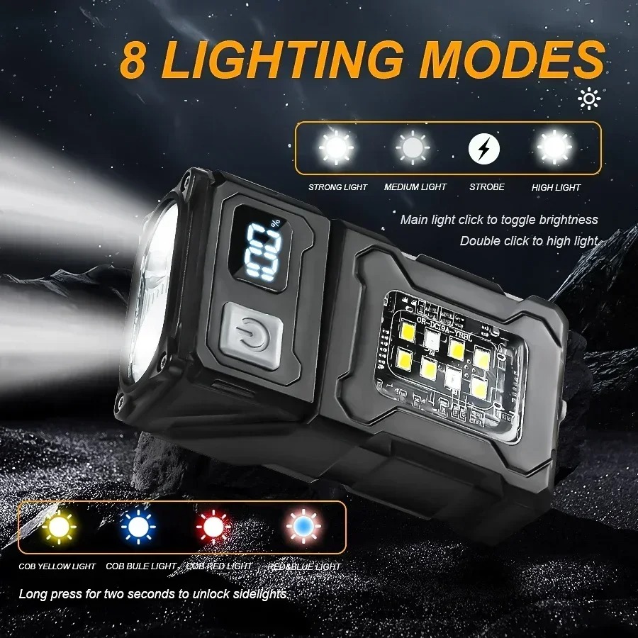 Mini USB Recharge LED Flashlig - đánh giá và giá Outdoor Lighting Globes