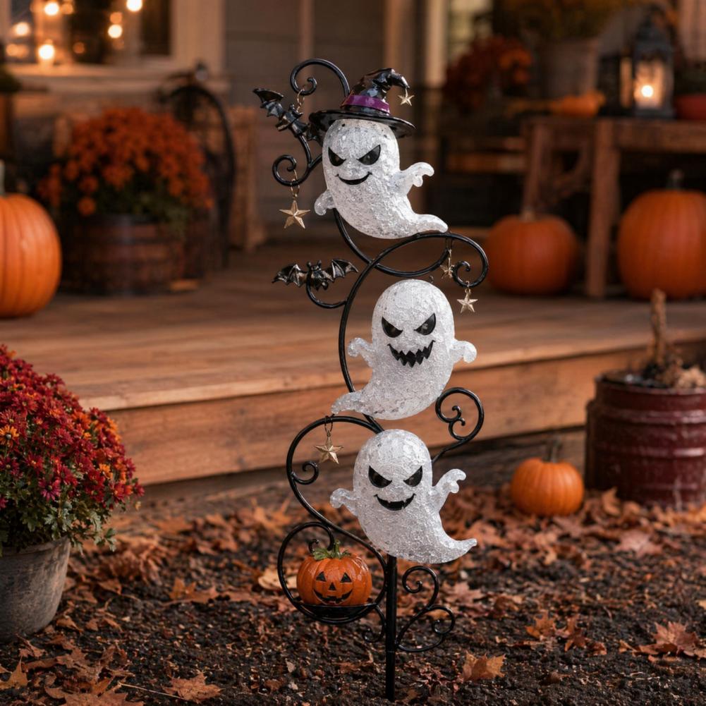 Halloween Waterproof LED Groun - đánh giá và giá Outdoor Lighting Yard Decoration
