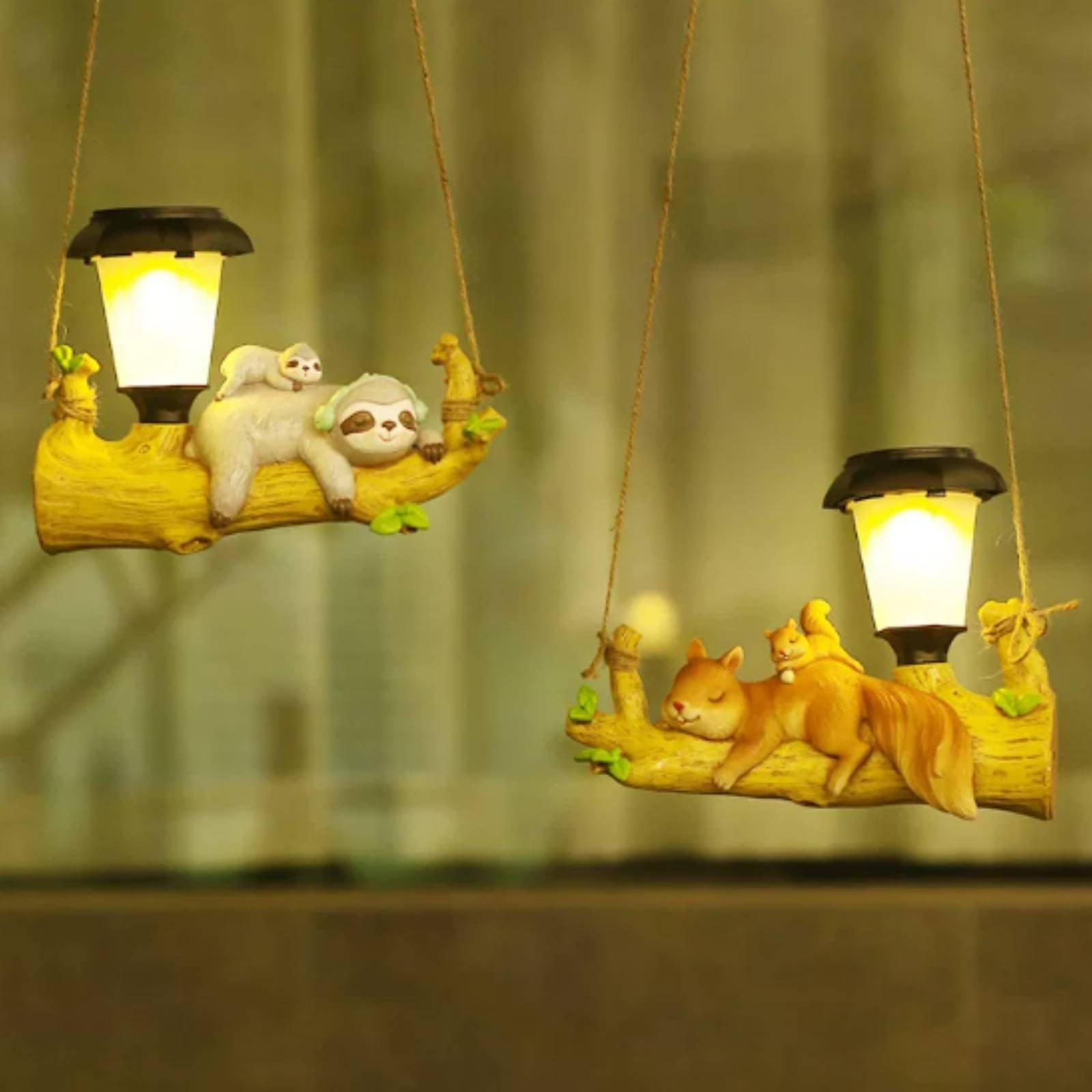 Resin Solar Outdoor Hanging Li - đánh giá và giá Outdoor Lighting Yard Decoration