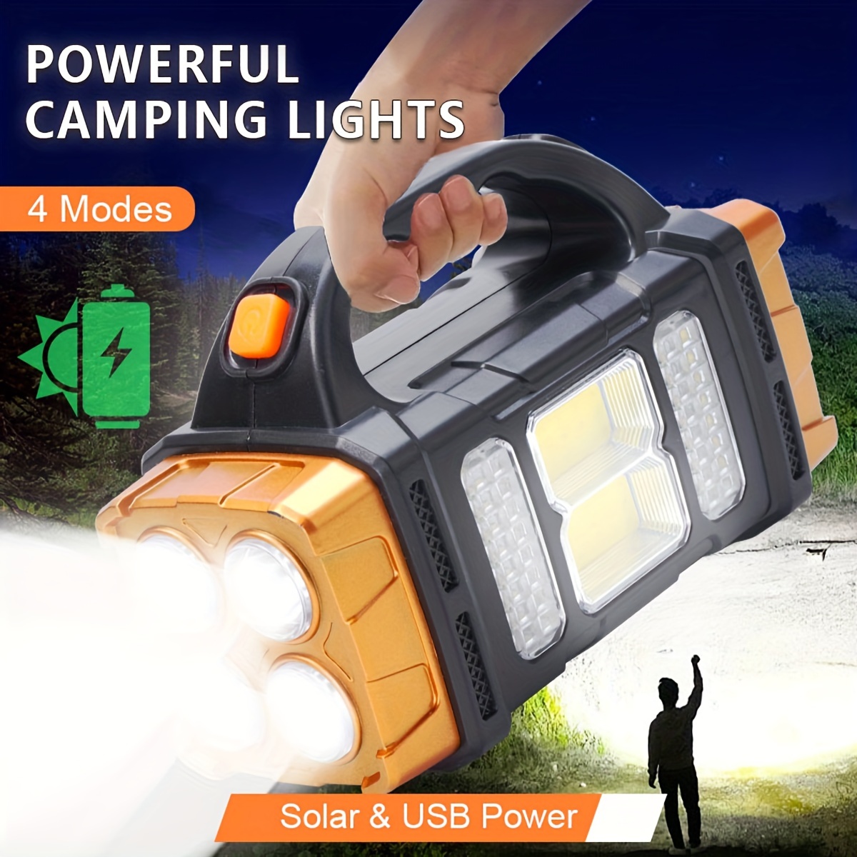 New Upgrade Rechargeable High  - đánh giá và giá Outdoor Lighting Permanent