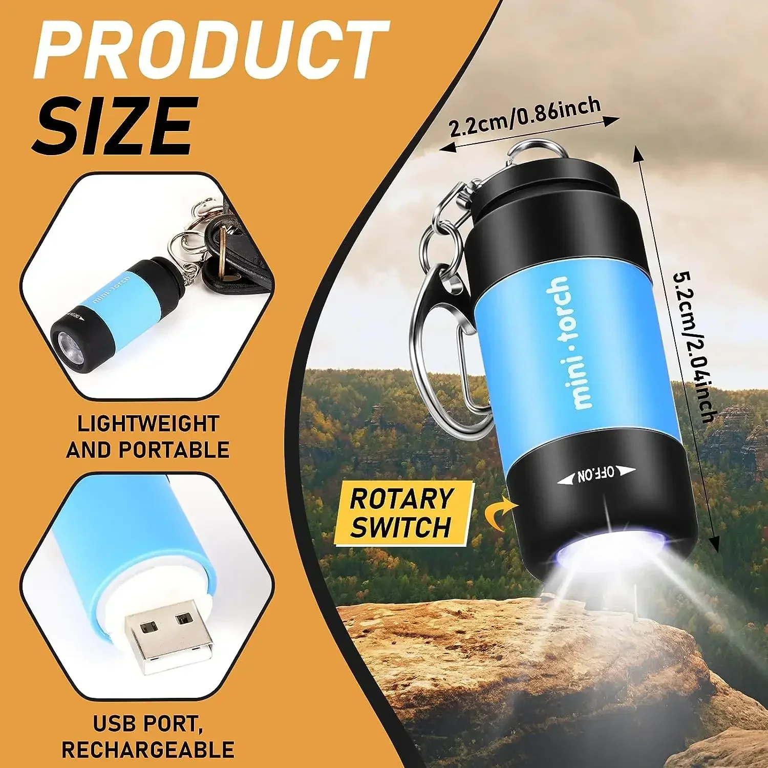 USB Charge LED Flashlight  Mul - đánh giá và giá Outdoor Lighting Permanent
