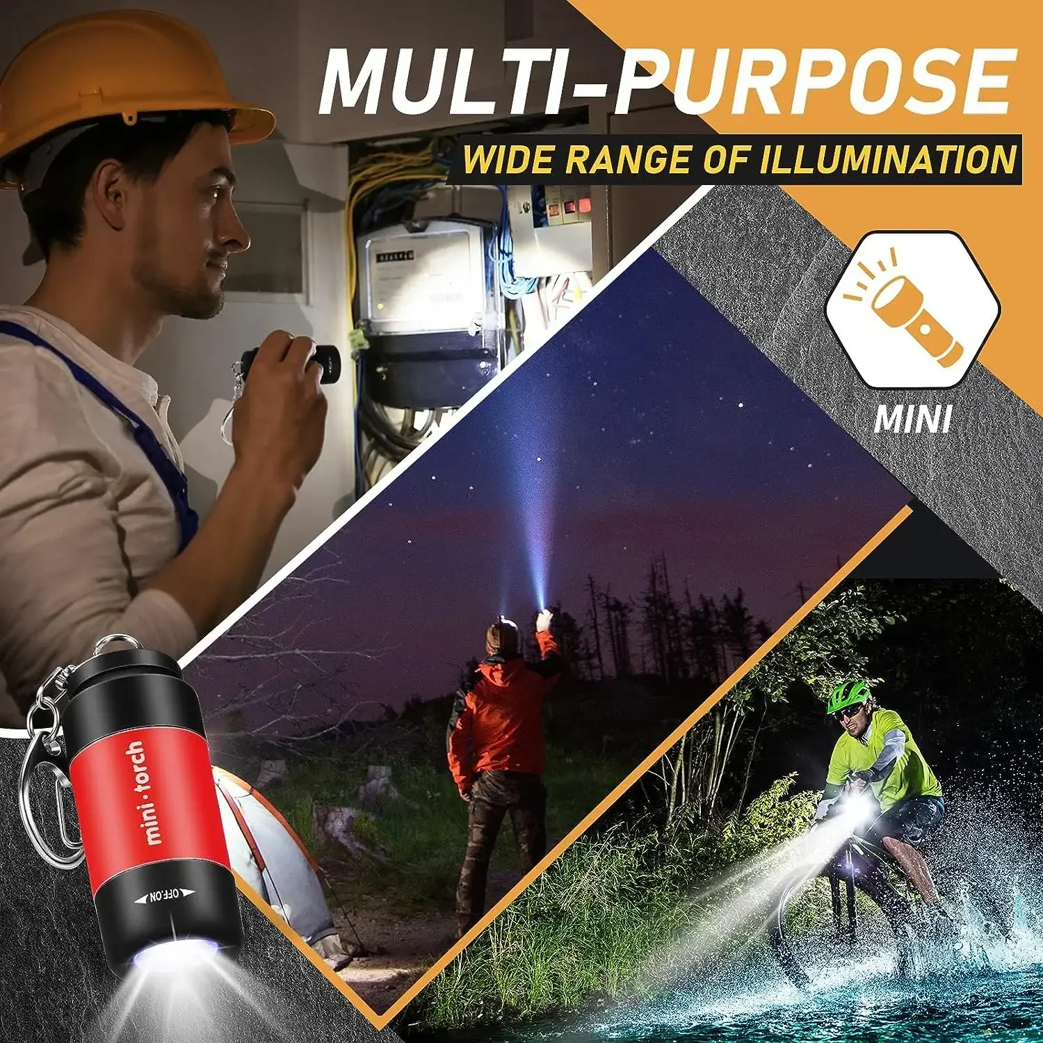 USB Charge LED Flashlight  Mul - đánh giá và giá Outdoor Lighting Permanent
