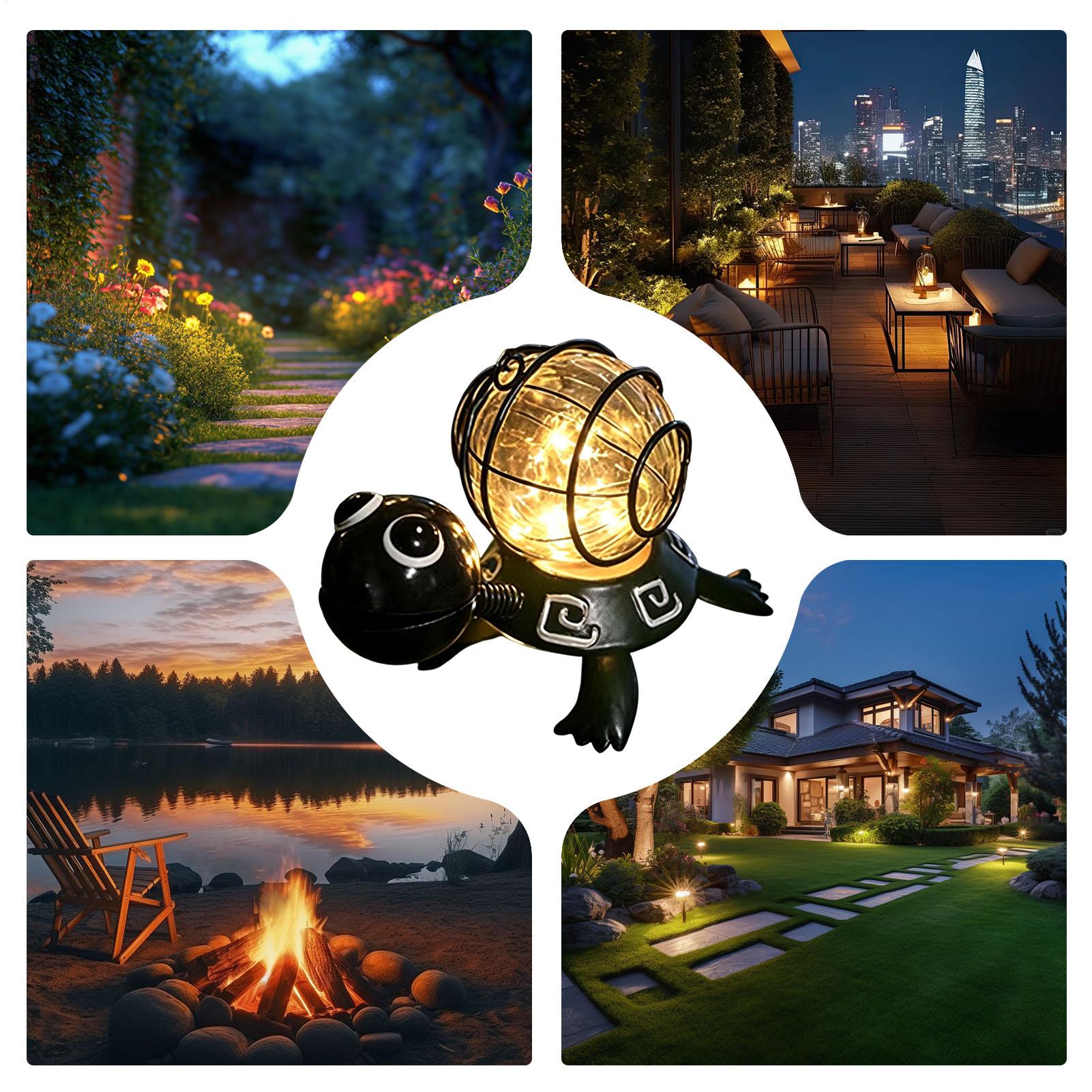 Turtle Solar Lights Outdoor Ga - đánh giá và giá Outdoor Lighting Yard Decoration