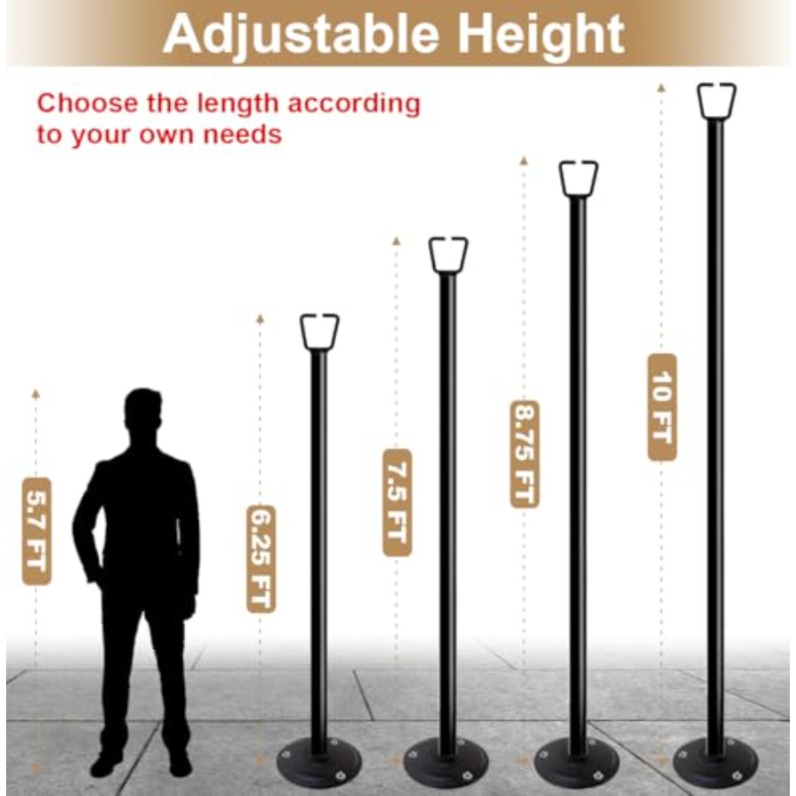 10Feet Ground Base String Ligh - đánh giá và giá String Light Bistro