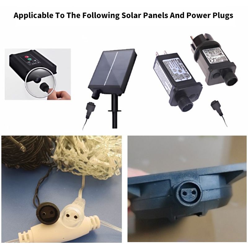 Outdoor 2Pin LED Connector wit - đánh giá và giá Outdoor Lighting Extension Cable