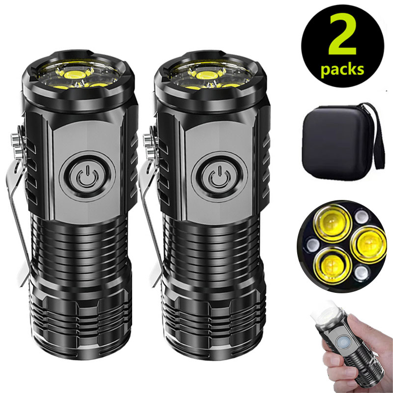 Mini 3LED Flashlight With Pen  - đánh giá và giá Outdoor Lighting Permanent