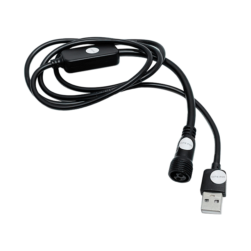 USB Male To 2 Pin Female Charg - đánh giá và giá Outdoor Lighting Extension Cable