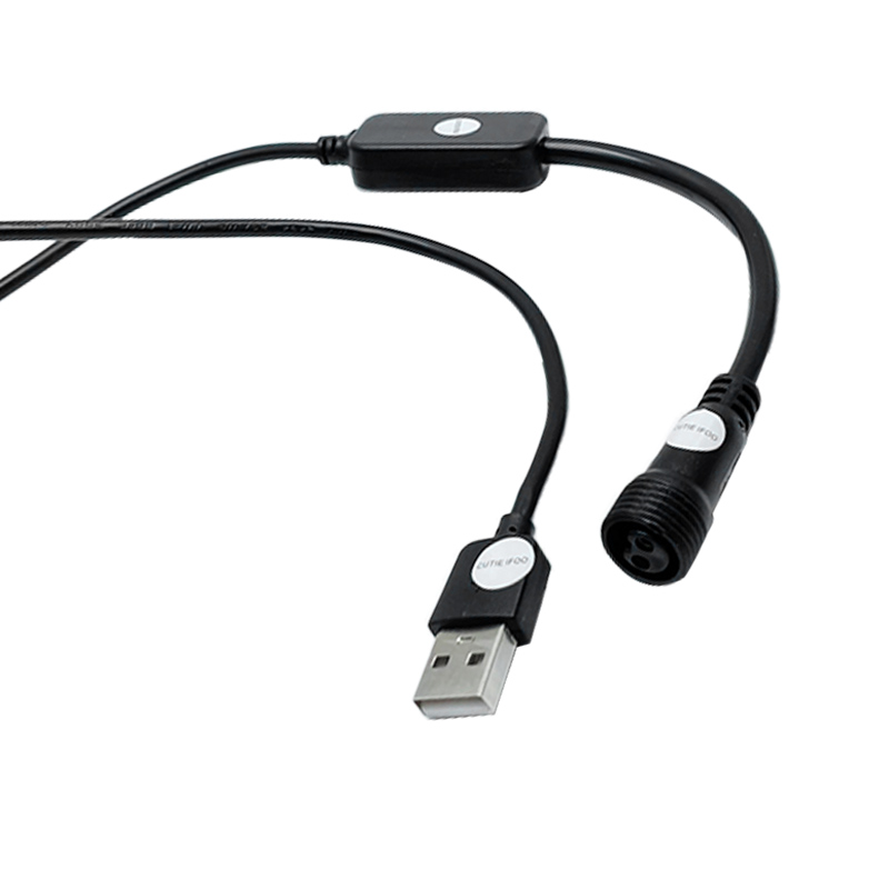 USB Male To 2 Pin Female Charg - đánh giá và giá Outdoor Lighting Extension Cable