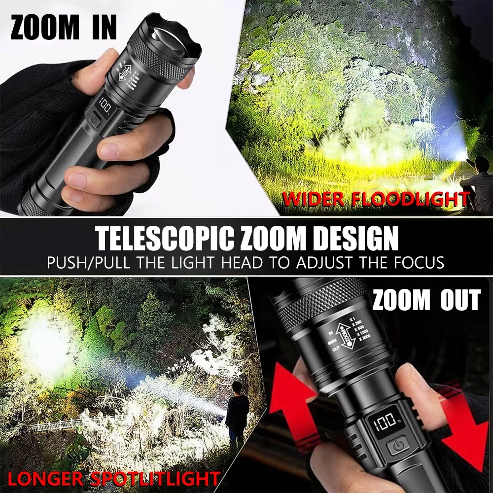 Rechargeable LED Flashlight Zo - đánh giá và giá Outdoor Lighting Permanent