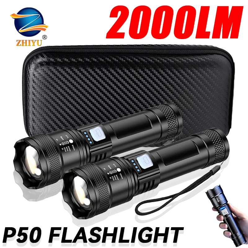 Tactical LED Flashlight 2000LM - đánh giá và giá Outdoor Lighting Permanent