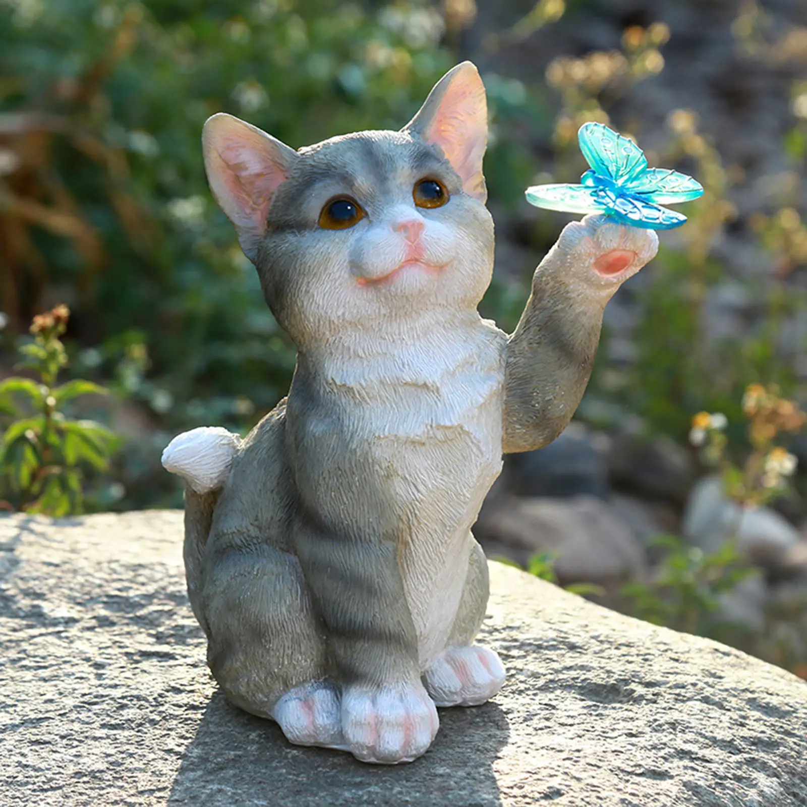 Outdoor Cat Sculpture Figurine - đánh giá và giá Outdoor Lighting Gazebo