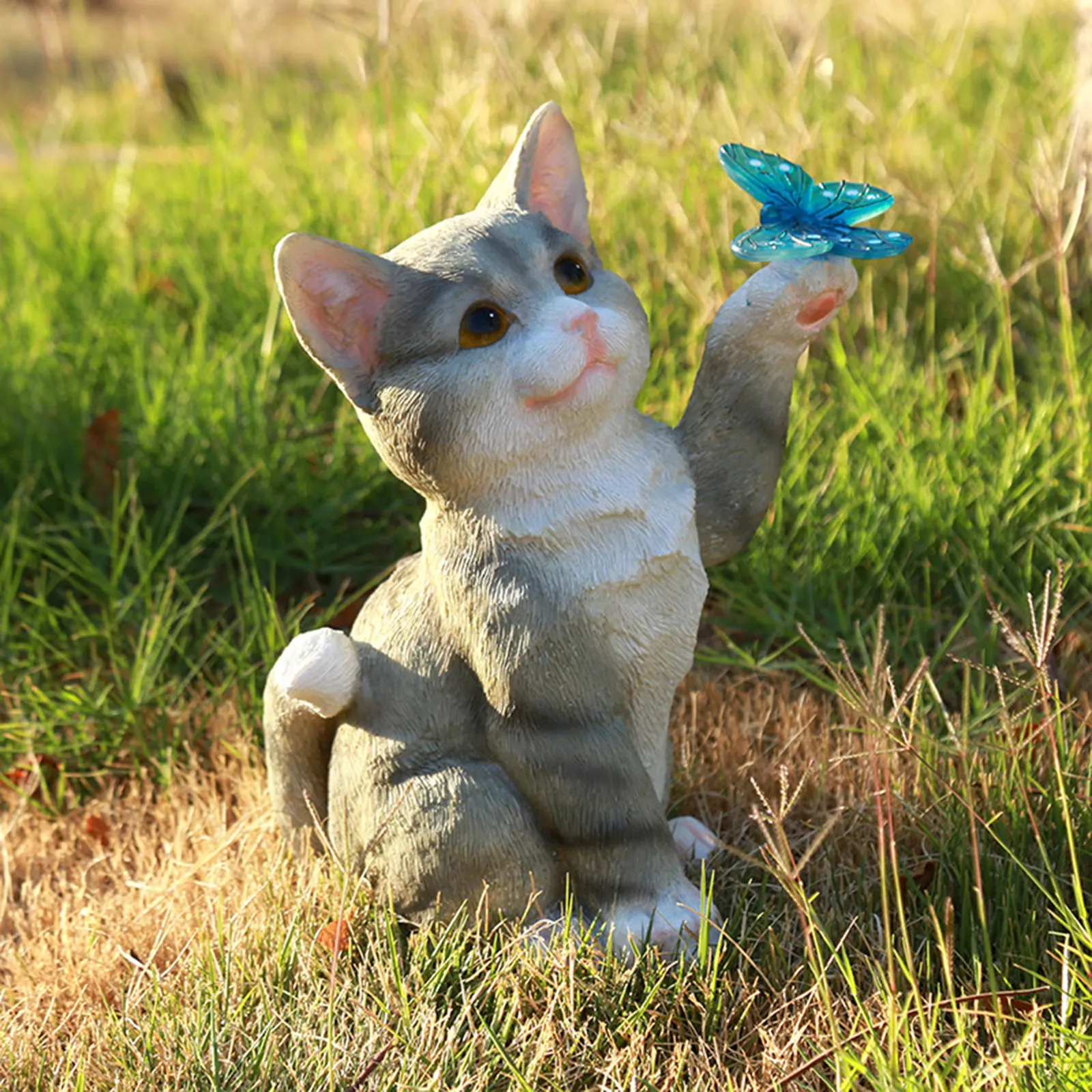 Outdoor Cat Sculpture Figurine - đánh giá và giá Outdoor Lighting Gazebo
