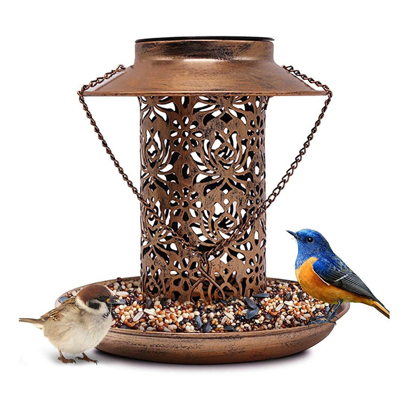 Hanging Bird House Metal Outdo - đánh giá và giá Outdoor Lighting Ideas For House