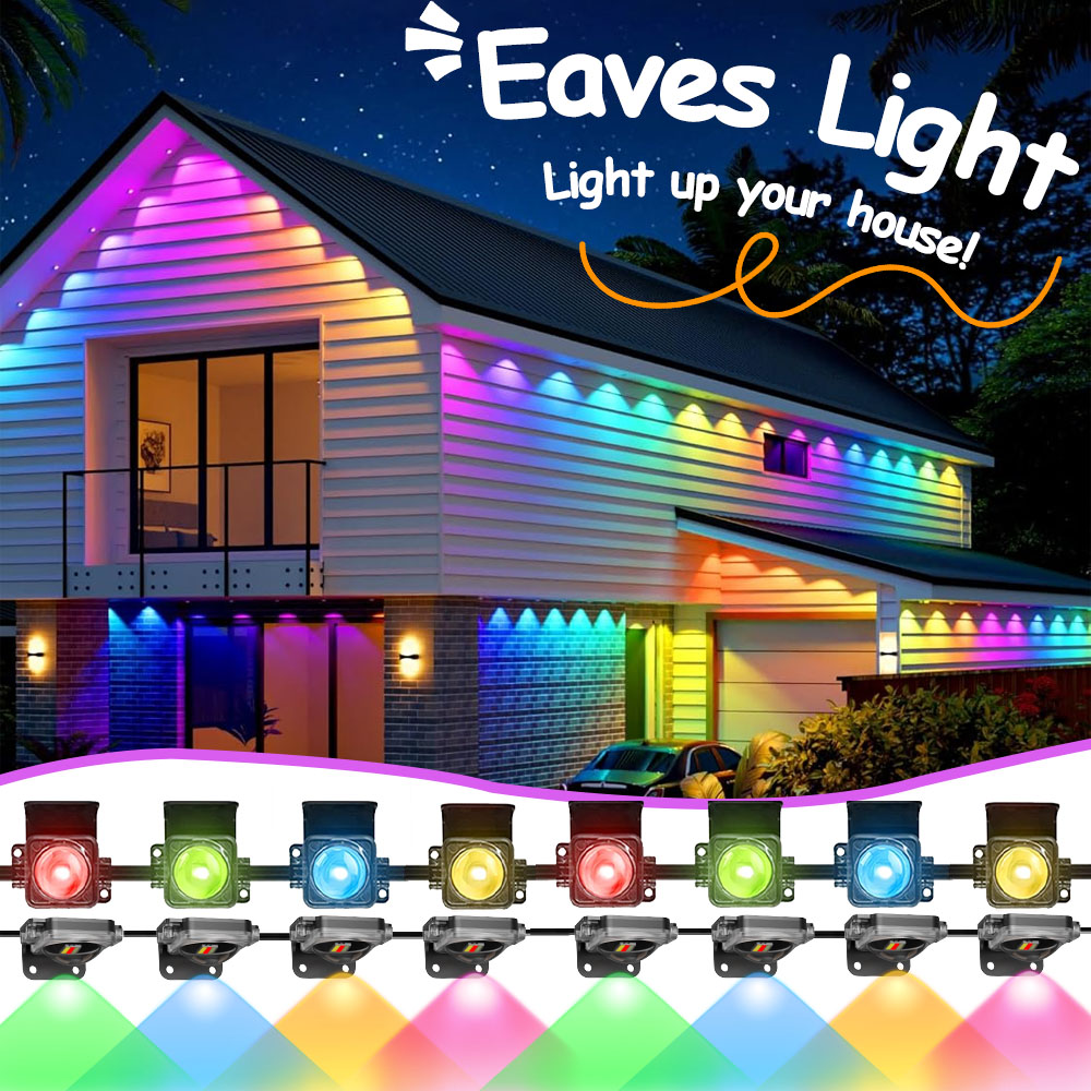 Permanent Outdoor Eaves Lights - đánh giá và giá Outdoor Lighting Permanent