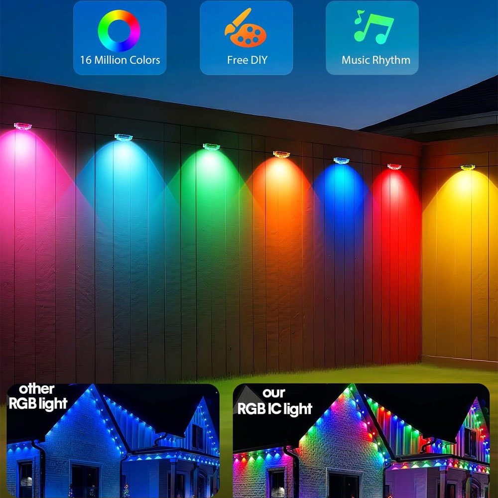 Permanent Outdoor Eaves Lights - đánh giá và giá Outdoor Lighting Permanent